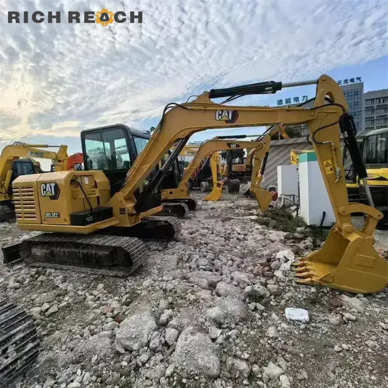 Reliable CAT305.5E2 mini excavator rear counterweight hitch USD