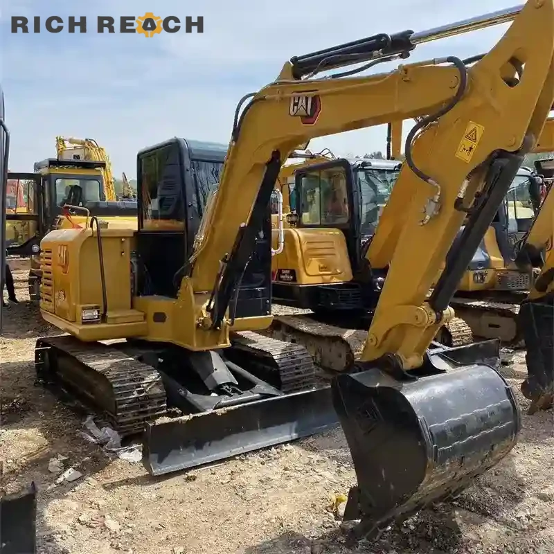 CAT306 mini excavator right side fuel water separator powerful USD sale