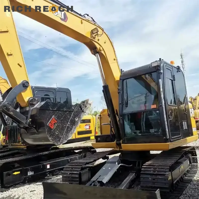 CAT307E2 left side long undercarriage used excavator for sale USD