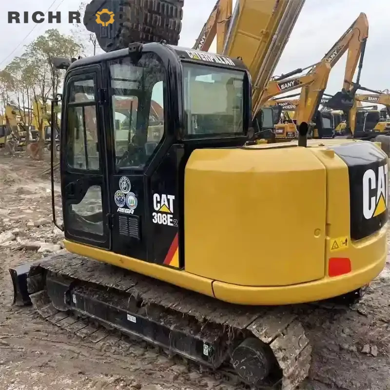 Used CAT308E2 front long boom more reach power USD