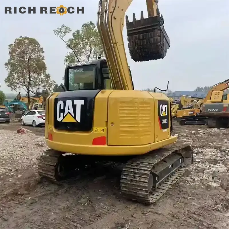 Used CAT308E2 right side tool box cooler more reach USD