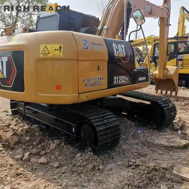 CAT312D2GC blade cylinder cutting edge used excavator USD quote