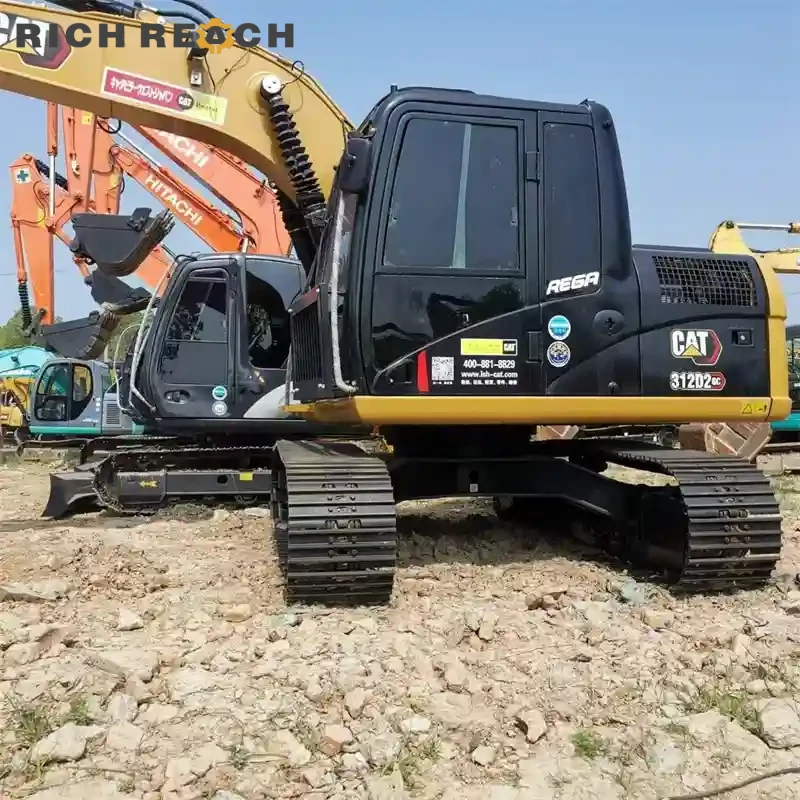 Used CAT312D2GC bucket teeth side cutters fuel saver USD