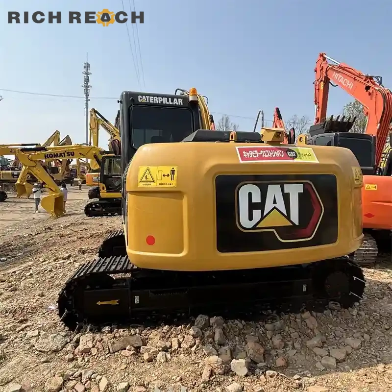 CAT312D2GC left side straight track used excavator USD quote