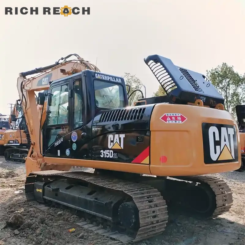 CAT315D2L engine C4.4 fan used excavator long reach USD