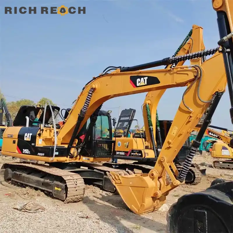 Used CAT315D2L rear counterweight tie down long reach USD