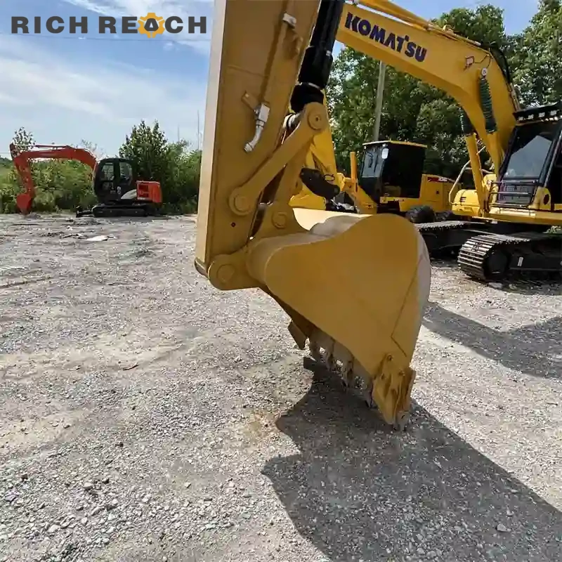 CAT320D2 engine bay turbo piping used excavator USD price
