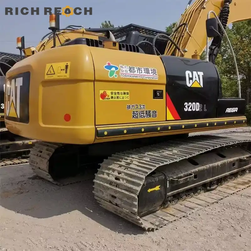 CAT320D2L arm cylinder rod grease fittings used excavator USD