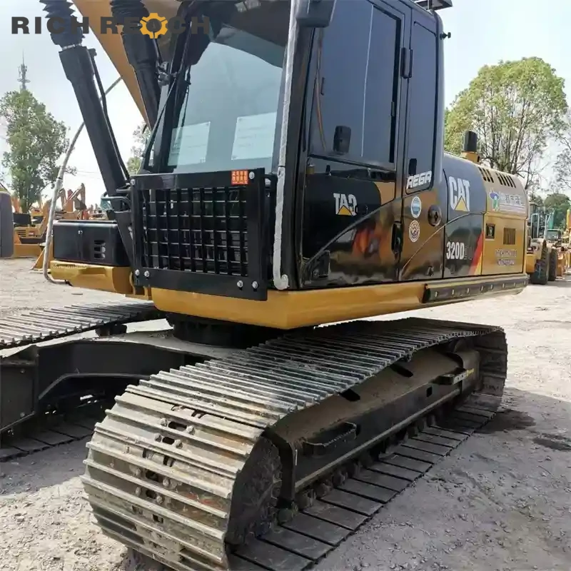 CAT320D2L bucket linkage wear plates used excavator USD