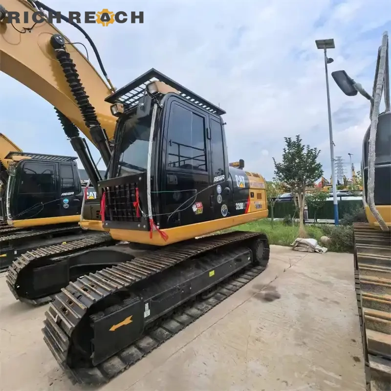 CAT320D2L counterweight lifting hooks used excavator USD