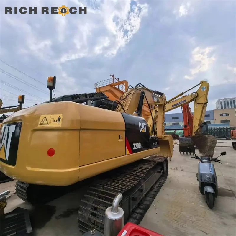 Used CAT320D2L engine bay turbo piping long track USD sale
