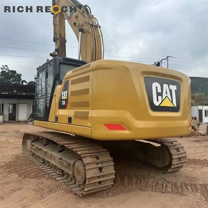 CAT320GC left side sloped track frame used excavator USD quote