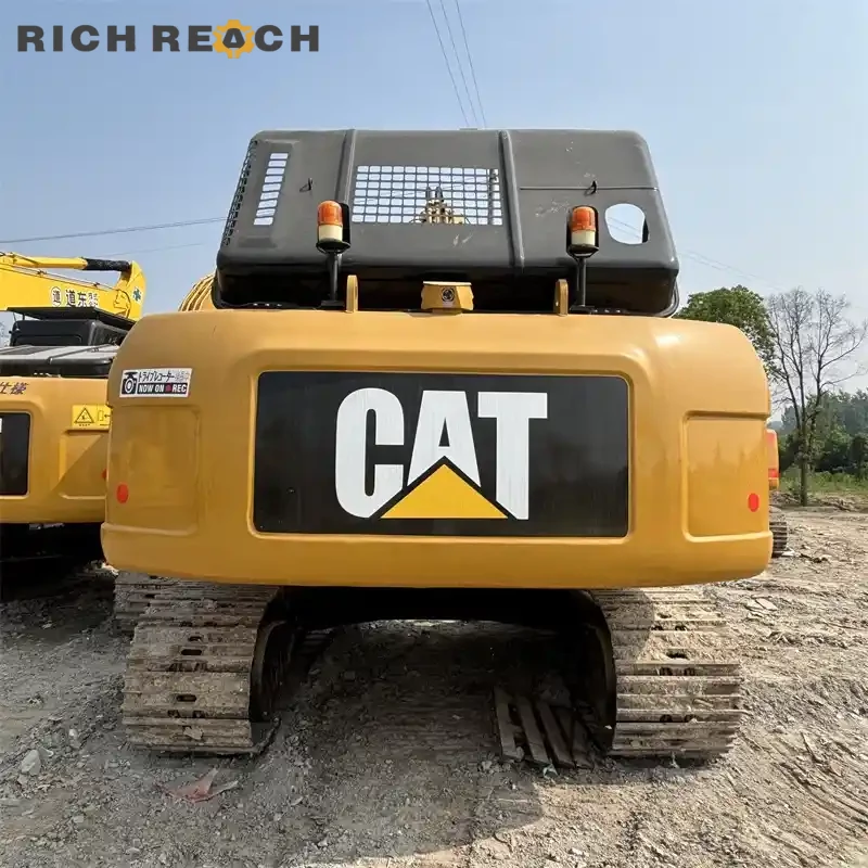 CAT324D2 rear extra counterweight used excavator USD