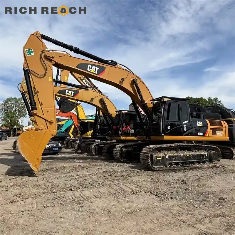 Used CAT330D2 rear large counterweight mass excavation USD