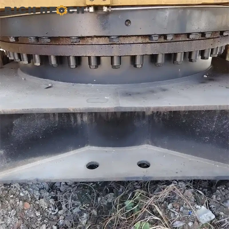 CAT330D2 rear three quarter view used excavator for sale USD