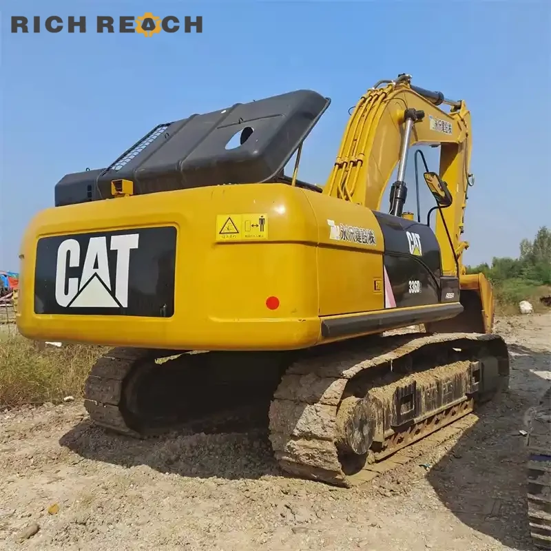 Used CAT336D rear three quarter view legendary performance USD sale