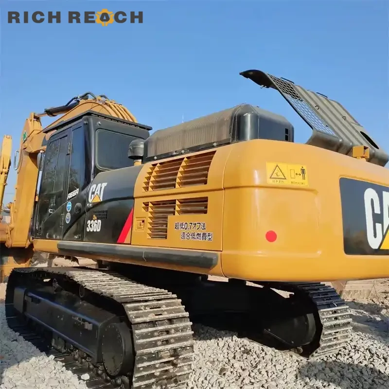 CAT336D sprocket final drive motor used excavator USD sale