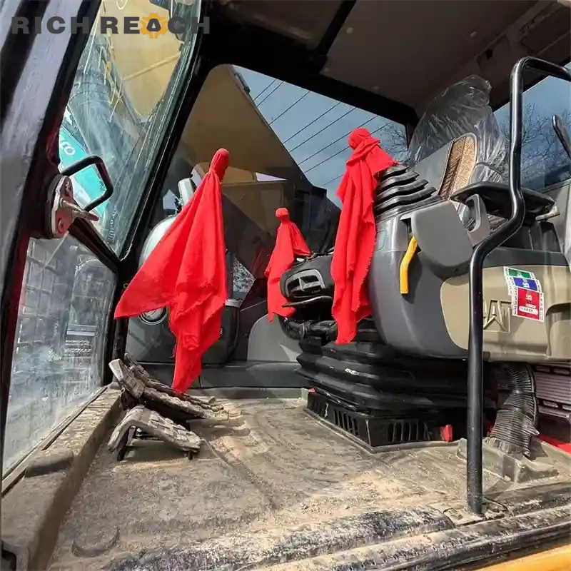 Used CAT336D2 cab interior seat joysticks improved efficiency USD