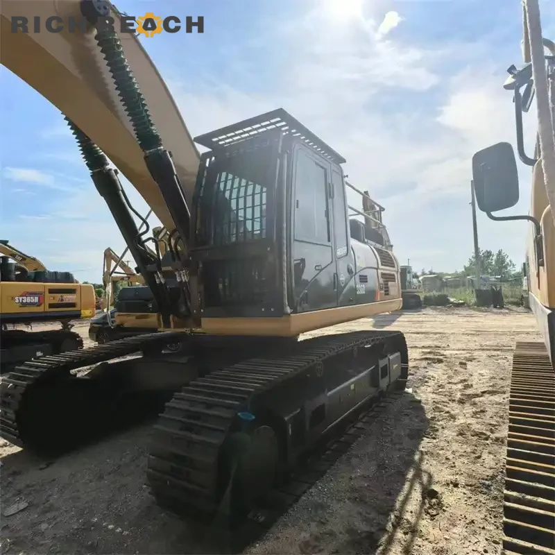 Used CAT336D2L left side extra roller long undercarriage USD