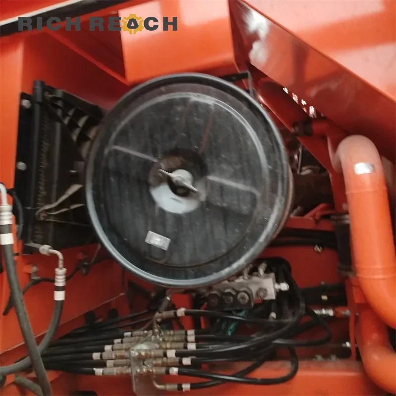 Used Doosan DH420LC-7 excavator for sale – dashboard and control levers, high performance low price