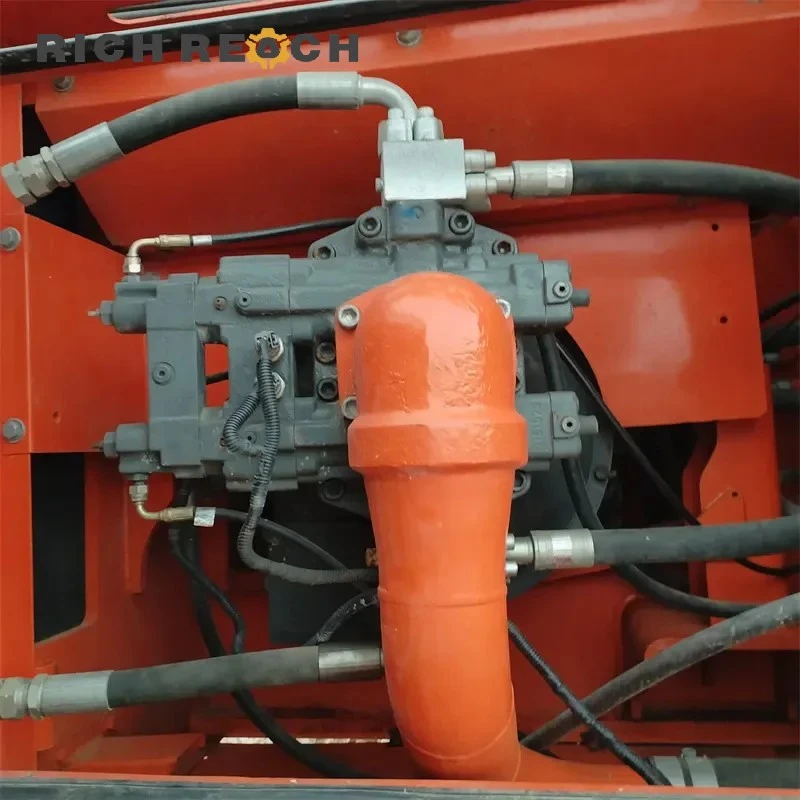 Used Doosan DH420LC-7 excavator for sale – engine with turbo and cooling pack, high performance low price