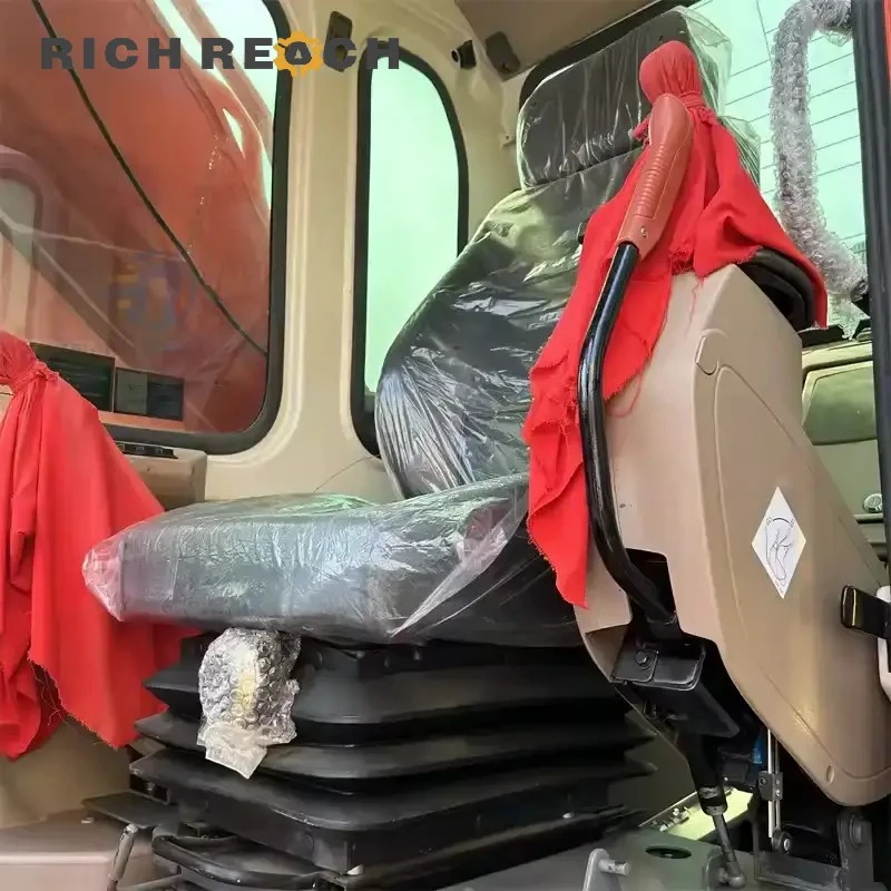 Used Doosan DH420LC-7 excavator for sale – track guard and final drive, high performance low price