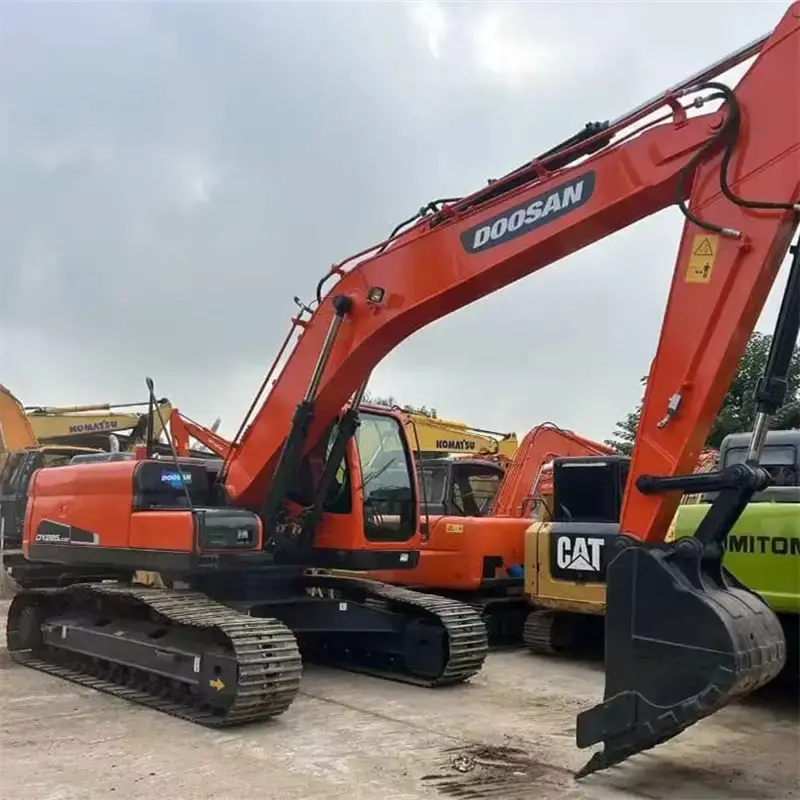 Bucket interior ribbed design – Doosan DX225LC-9C used crawler excavator high efficiency USD