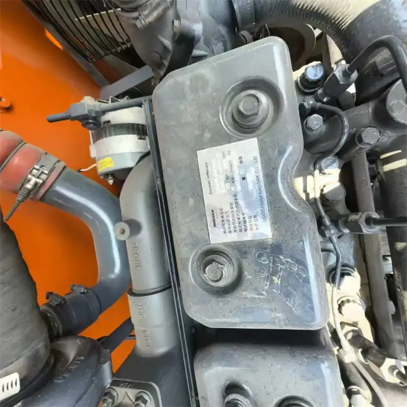 Rear large counterweight – used Doosan DX225LC-9C high efficiency excavator USD sale