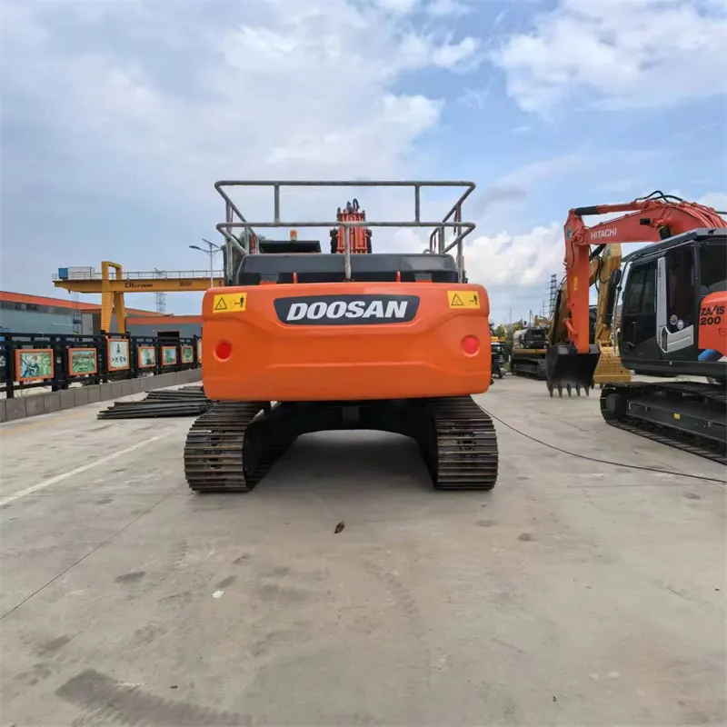 Loading overburden – used Doosan DX300LC-9C heavy-duty fuel-saving excavator for sale USD