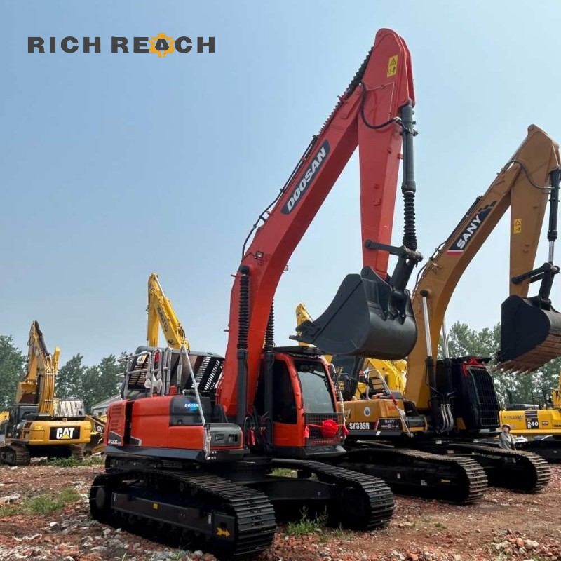 Front view of a 2023 Doosan DX300 excavator listed at $41,000 for sale