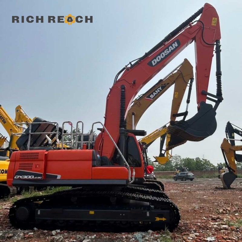 2023 Doosan DX300 excavator for sale - $41,000 low-hour crawler excavator