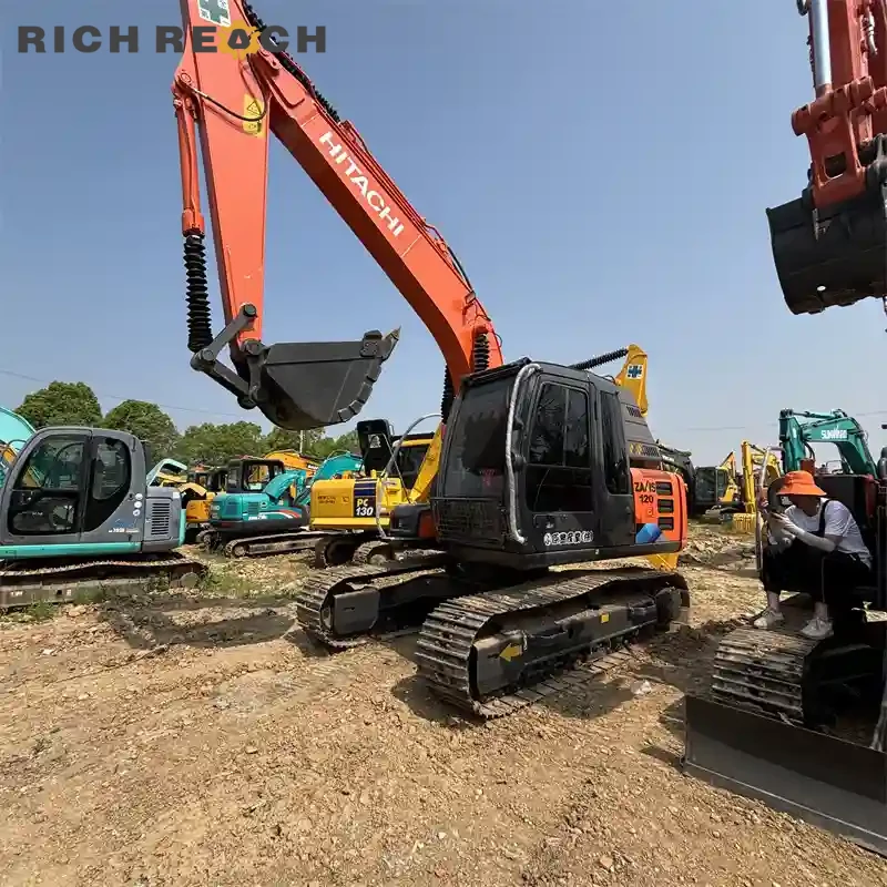 Used Hitachi ZAXIS 120 excavator – Isuzu 4JJ1 diesel engine details