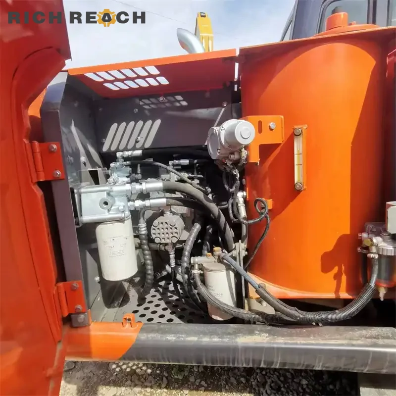 Used Hitachi ZAXIS 120 excavator – radiator and hydraulic oil cooler