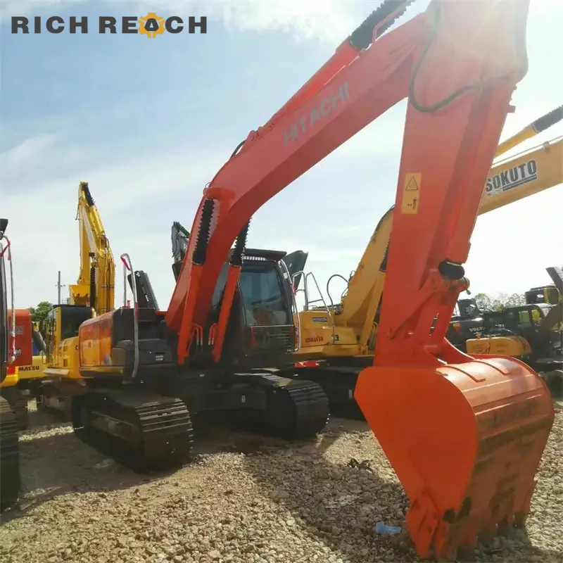 Used Hitachi ZAXIS 200 excavator – bucket cylinder and rod – strong hydraulics ready for work