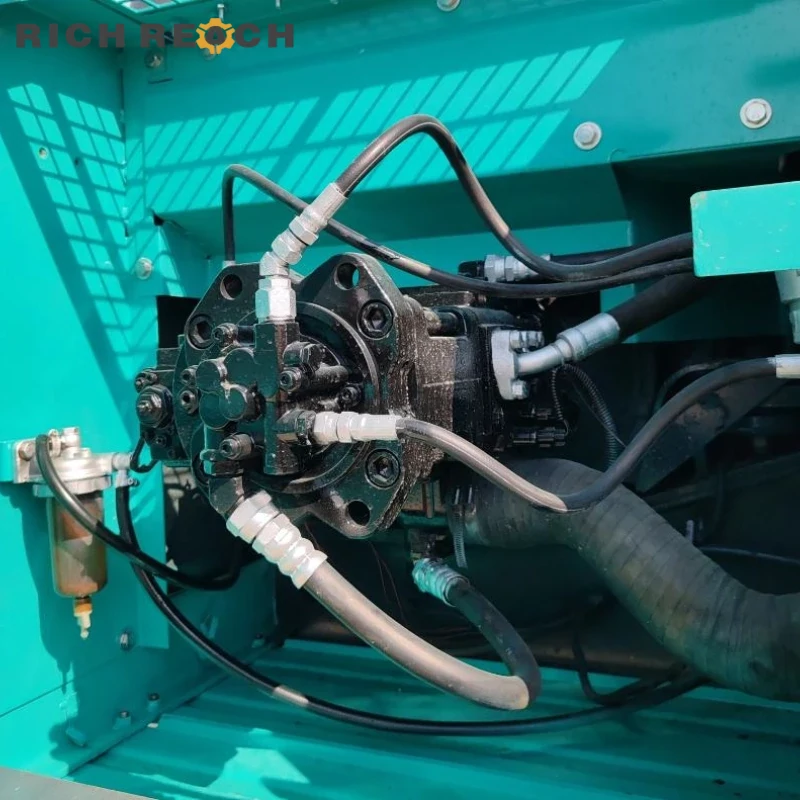 Hino J05E engine of a used Kobelco 210LC excavator for sale – high performance and fuel efficiency