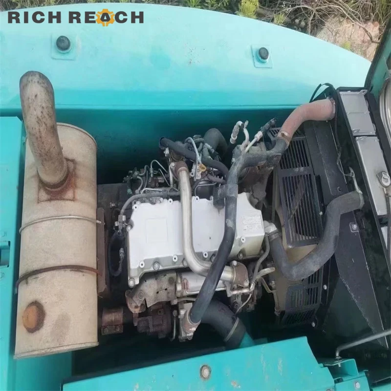 Rear counterweight view of a used Kobelco 260D excavator, low fuel consumption model from Richreach