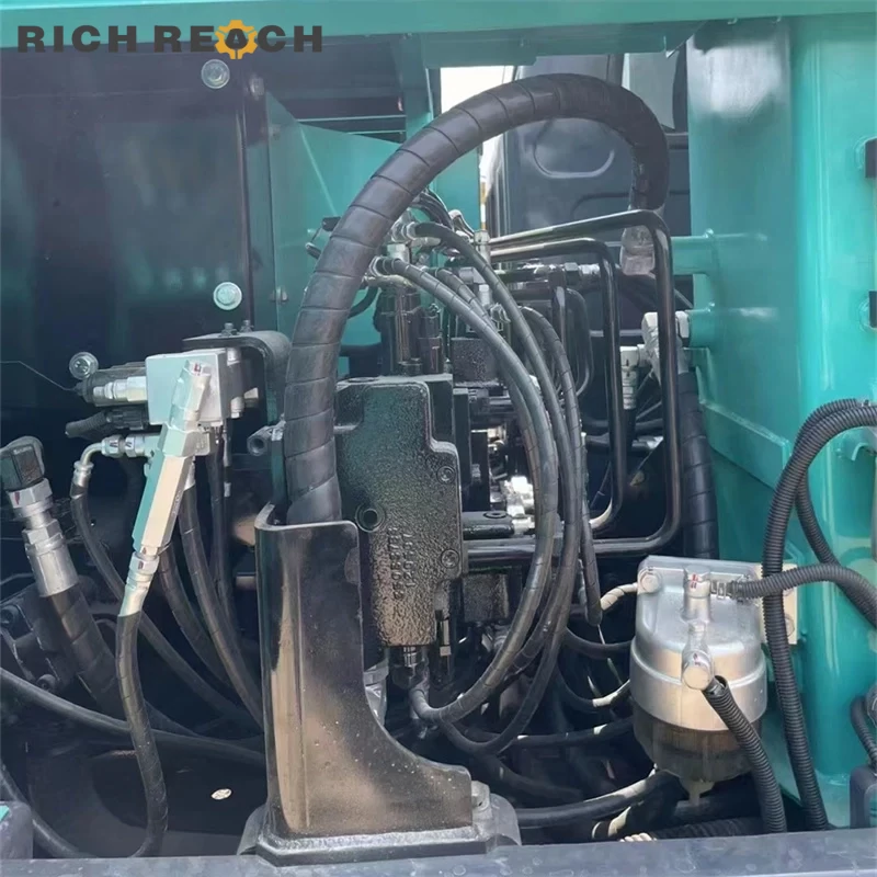 Used Kobelco 75 mini excavator – bucket linkage and pin, durable undercarriage, ready to work