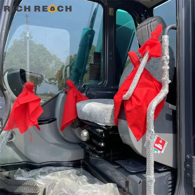 Used Kobelco 75 mini excavator – track adjuster and idler, heavy duty components, ready for job site
