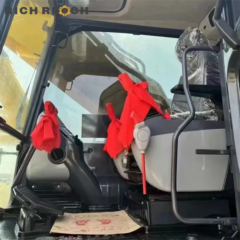 High-production mining operation – used Komatsu PC450LC excavator with massive breakout force, low hours, priced in USD