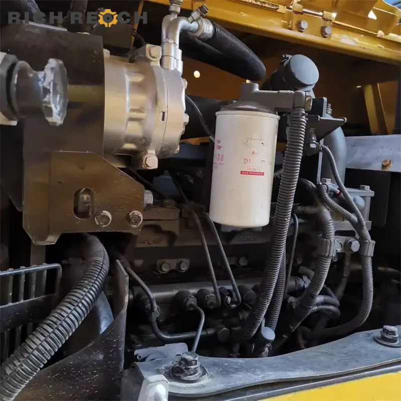 Blade cutting edge of a used Komatsu PC70 mini excavator for sale
