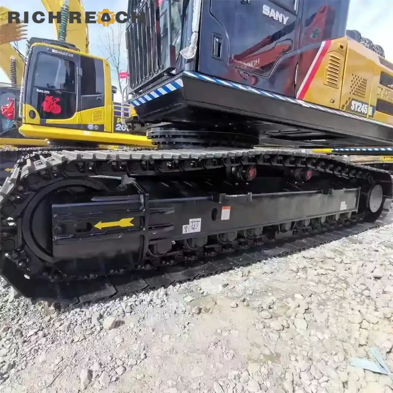 Rock excavation demonstration – used Sany 245H excavator with outstanding digging force