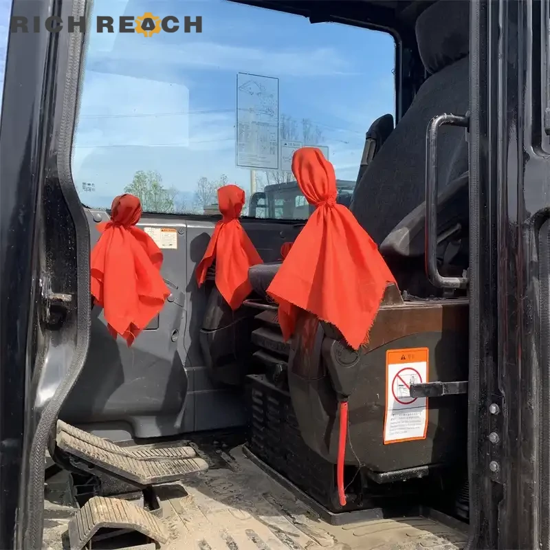 Used Sany 60C Pro excavator counterweight lifting hooks – safe transport