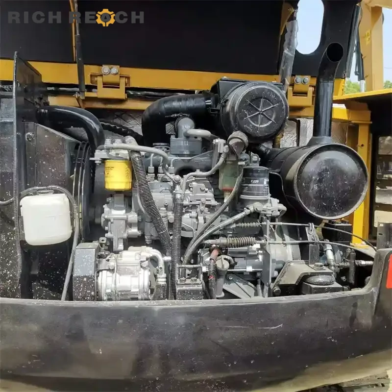 Used Sany 60C Pro excavator quick coupler hydraulic lines – fast attachment changes