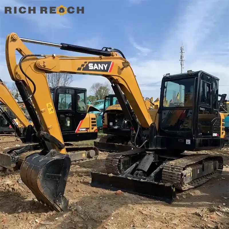 Used Sany 60C Pro excavator radiator and hydraulic cooler – optimal thermal management