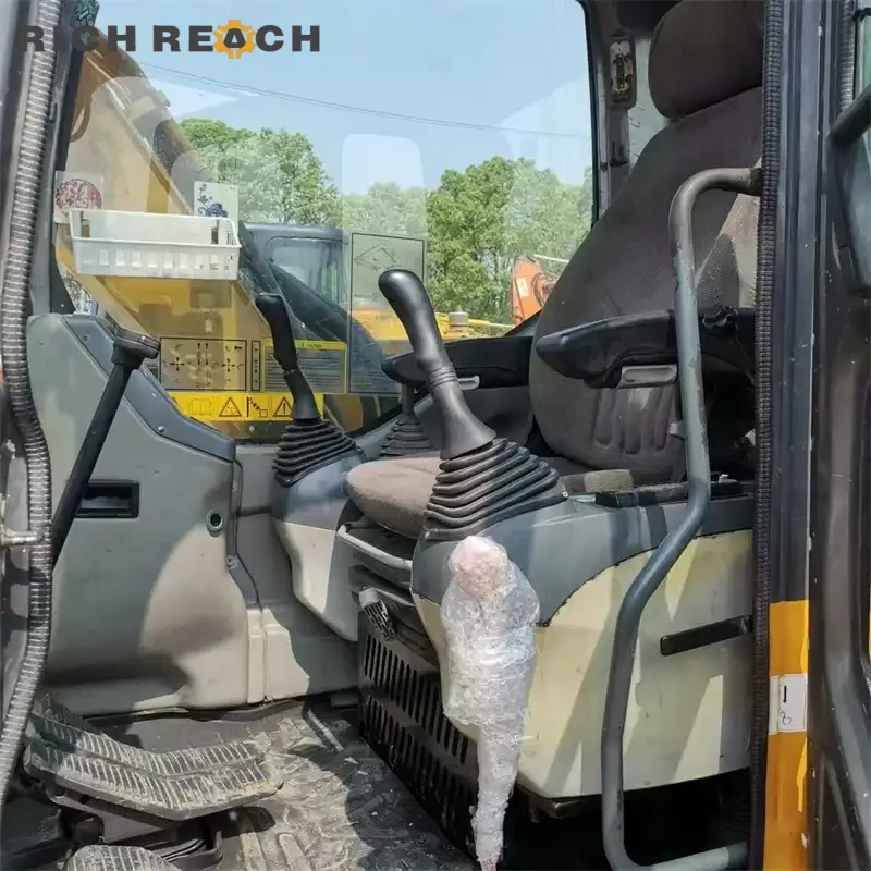 Rear counterweight of a used Sany 75C excavator – solid, no crack, great balance for heavy digging