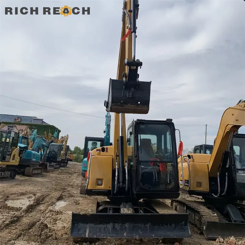 Used Sany 75C Pro excavator arm cylinder and rod – low fuel use model priced in USD