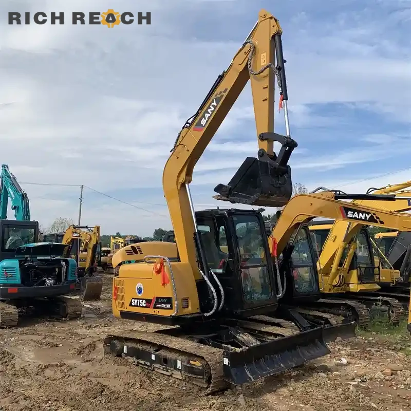 Used Sany 75C Pro excavator engine – Yanmar 4TNV98 with common rail, high efficiency