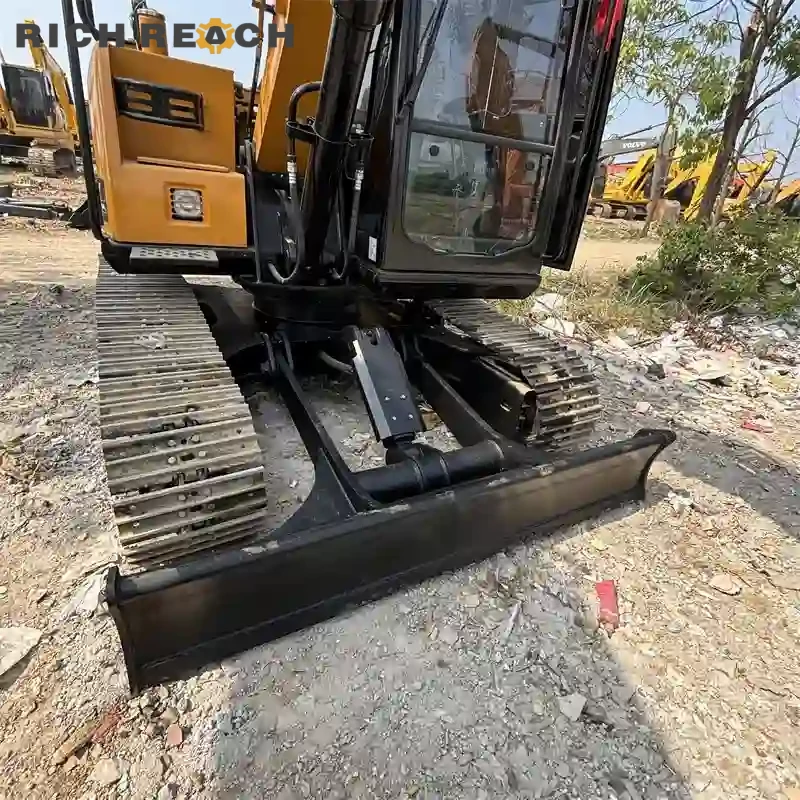 Rear Pro-series counterweight of a used Sany 95C Pro excavator for stability