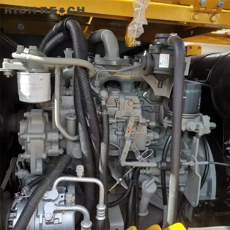 Dozer blade cylinder and hose on a used Sany 95C – versatile crawler excavator for sale, low original hours, all prices in USD