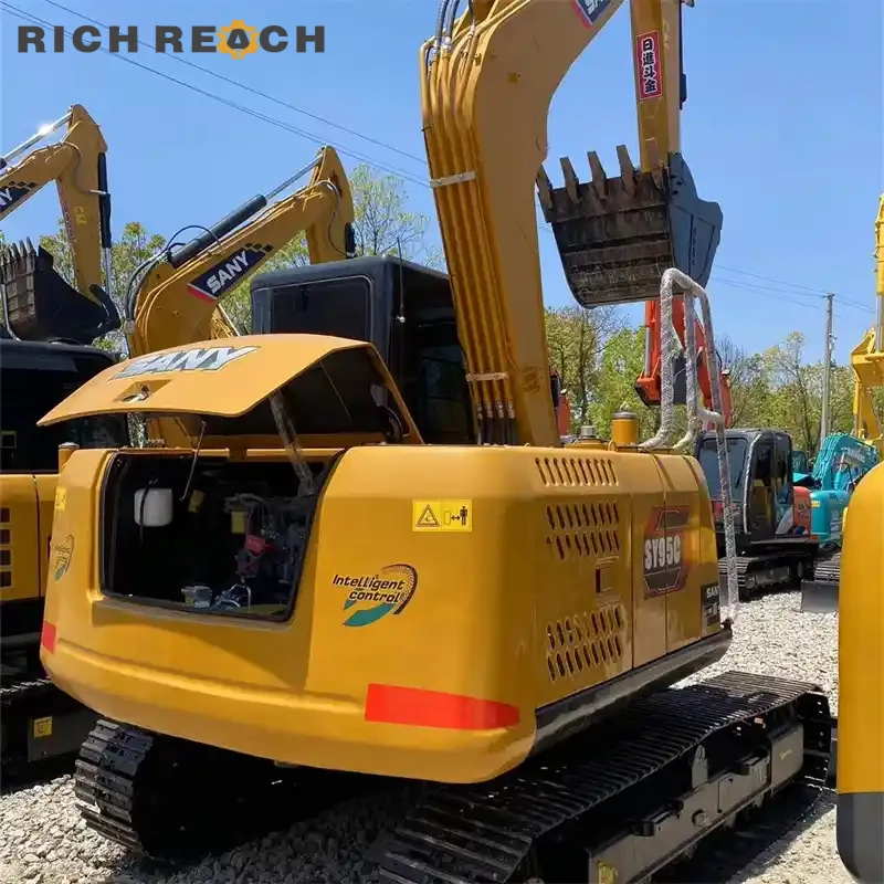 Isuzu 4JJ1 engine on a used Sany 95C crawler excavator – reliable, low hours, for sale at competitive USD price, contact for quote